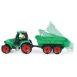 Kép 3/4 - LENA: Truckies traktor utánfutóval és figurával 36cm