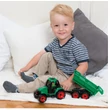 Kép 4/4 - LENA: Truckies traktor utánfutóval és figurával 36cm