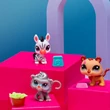 Kép 3/3 - Littlest Pet Shop: Zebra, tigris, pávián 3db-os figura csomag - Country vibes 2. széria
