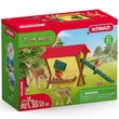 Kép 1/5 - Schleich: Farm World - Erdei állatok etetője játékszett (42658)