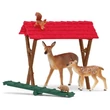 Kép 5/5 - Schleich: Farm World - Erdei állatok etetője játékszett (42658)