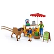 Kép 4/4 - Schleich: Farm World - Mobil piaci stand szett (42528)