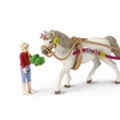 Kép 3/5 - Schleich: Horse Club - Kocsi lovasbemutatóhoz piknikkel játékszett (42467)