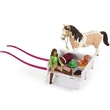 Kép 3/3 - Schleich: Horse Club - Sarah kempingezik játékszett (42533)