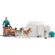 Kép 3/3 - Schleich: Wild Life - Antarktiszi expedíció játékszett figurákkal és kutyaszánnal (42558)
