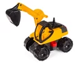 Kép 4/5 - LENA: Óriás exkavátor sárga/fekete 63cm