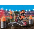 Kép 4/4 - Playmobil: Starter Pack - Kaszkadőr motorral és tüzeskarikával (71256)