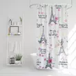 Eiffel-tornyos, mintás zuhanyfüggöny 180x180cm 11528D1