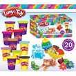 Kép 2/2 - Lanyi-Toy vidám gyurmakészlet formázó szerszámokkal