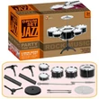 Kép 2/2 - Jazz Drum 6 részes játék dobfelszerelés állványon dobszékkel