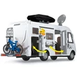 Kép 3/5 - Hymer Camping Van lakóautó kiegészítőkkel 30cm - Dickie Toys