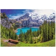 Kép 2/2 - Oeschinen-tó Alpok, Svájc 1500db-os prémium puzzle - Trefl