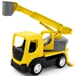 Kép 2/2 - Tech Truck Emelőkosaras teherautó dobozban 29cm - Wader