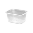 Kép 1/2 - Eldobható műanyag svédtál 750ml 50db natur novák
