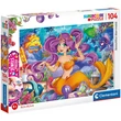 Kép 1/2 - Gyönyörű Sellő Supercolor ékszer-puzzle 104db-os - Clementoni