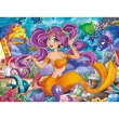 Kép 2/2 - Gyönyörű Sellő Supercolor ékszer-puzzle 104db-os - Clementoni