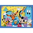 Kép 2/2 - Mickey egér és barátai Supercolor 2 az 1-ben puzzle 2x20db-os - Clementoni