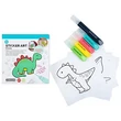 Kép 1/2 - Sticker Art: Dinoszauruszok színezhető matrica szett - Comansi