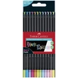 Kép 1/2 - Faber-Castell: Black Edition Pastel színes ceruza szett 12db-os