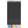 Kép 2/2 - Faber-Castell: Black Edition Pastel színes ceruza szett 12db-os