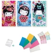 Kép 2/2 - Stick'N Fun mozaikkép készítő készlet - Kokeshi
