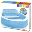 Kép 2/3 - Intex: Family Center napozós háttámlás medence 224x216x76cm