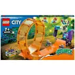 LEGO® City: Csimpánzos zúzós kaszkadőr hurok (60338)