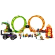 Kép 3/6 - LEGO® City: Kaszkadőr aréna dupla hurokkal (60339)