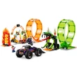Kép 4/6 - LEGO® City: Kaszkadőr aréna dupla hurokkal (60339)