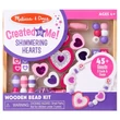 Kép 1/2 - Ragyogó szívek fa gyöngyszett - Melissa & Doug