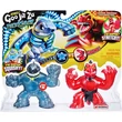 Kép 1/2 - Heroes of Goo Jit Zu: Dino X-Ray Thrash vs Verapz játékfigura