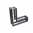Kép 3/5 - Thunder 4TRUSS-E31 Deco Truss, traverz, fényhíd sarok elem, (38 mm) acél, 0,5m Fekete