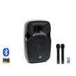 Kép 1/9 - Thunder ACCU-08 300W akkumulátoros hordozható hangfal (2xMik + MP3 + Bluetooth + FM)