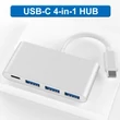 Kép 4/4 - Thunder CDP-004, USB-C átalakító 4in1 + gyorstöltés (87W)