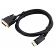 Kép 1/6 - Thunder DDP-112, DisplayPort - DVI apa átalakító (1.8m kábel)