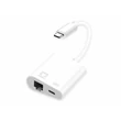Kép 1/5 - Thunder HBC-101, USB-C átalakító Ethernet + gyorstöltés (50W)