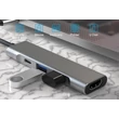 Kép 3/5 - Thunder HBC-104, USB-C átalakító 4in1 + gyorstöltés (65W)