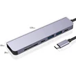 Kép 3/5 - Thunder HBC-107, USB-C átalakító 7in1 + gyorstöltés (87W)
