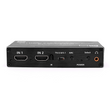Thunder SWD-201, 2x1 4K HDMI kapcsoló, audio leválasztó Thunder SWD-201, 2x1 4K HDMI kapcsoló, audio leválasztó