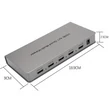 Kép 4/5 - Thunder SWM-401, 4×1 HDMI osztott képernyős kapcsoló, elosztó + távirányító