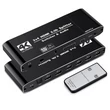 Kép 2/5 - Thunder SWP-204, 2×4 HDMI 4K kapcsoló és elosztó, ARC + távirányító