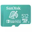 Sandisk microsdxc kártya nintendo switch 512gb, 100mb/s, u3, c10, a1, uhs-1 (186522)