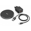 Hama QI-FC10 FIC E3 vezeték nélküli mobiltelefon töltő + qc 3.0, 10w, fekte (201688) Hama QI-FC10 FIC E3 vezeték nélküli mobiltelefon töltő + qc 3.0, 10w, fekte (201688)