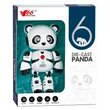 Kép 1/3 - 11-es, a robot panda pajtás fénnyel és hanggal, fém vázzal