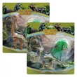 Kép 1/2 - Dino World: Triceratops vagy Brachiosaurus figura fával