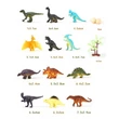 Kép 2/2 - Dino World: Dinoszauruszok figura szett