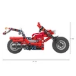 Kép 4/9 - Motorbicikli | 300 db építőkocka | építőjáték | COGO 5809