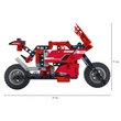 Kép 8/9 - Motorbicikli | 300 db építőkocka | építőjáték | COGO 5809