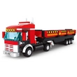 Nyergesvontató kamion | 323 db építőkocka | más ismert márkákkal kompatibilis építőjáték | WANGE 4970