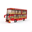 Városnéző kétszintes busz | 436 db építőkocka | más ismert márkákkal kompatibilis építőjáték | WANGE 5970